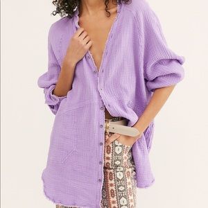 Free People Summer Daydream Buttondown